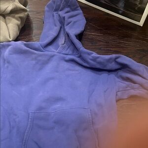 Aritzia Lavender Sweatfleece Hoodie